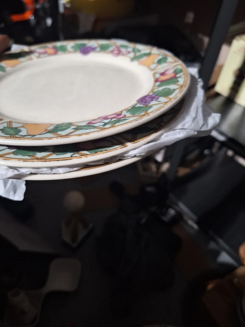 3 Majesticware White Stoneware Dinner Plate by Sakura